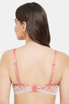 Wacoal Single Layered Wired 3/4Th Coverage Lace Bra - Faded Rose White Sand — thumbnail 4